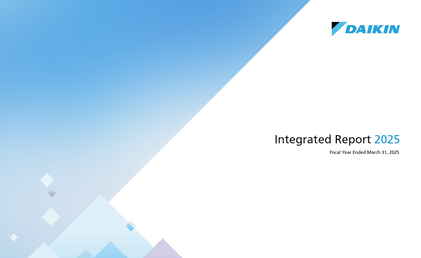 イメージ：Integrated Report 2025