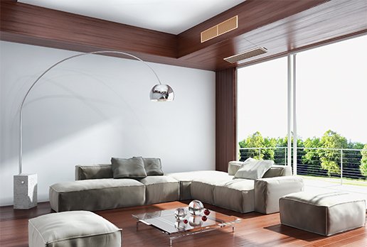 Air conditioner for two on sale rooms