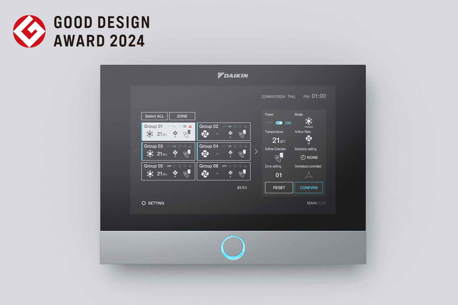 “Simple Touch Remote Controller” for Asia